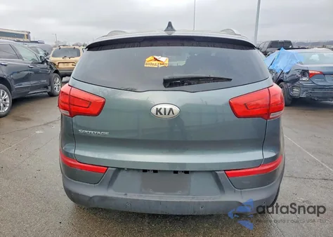 2014 Kia Sportage Lx z USA, uszkodzony, nr VIN KNDPB3AC7E7623407